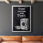 Normal Is Just A Setting - Modern Framed Canvas Print