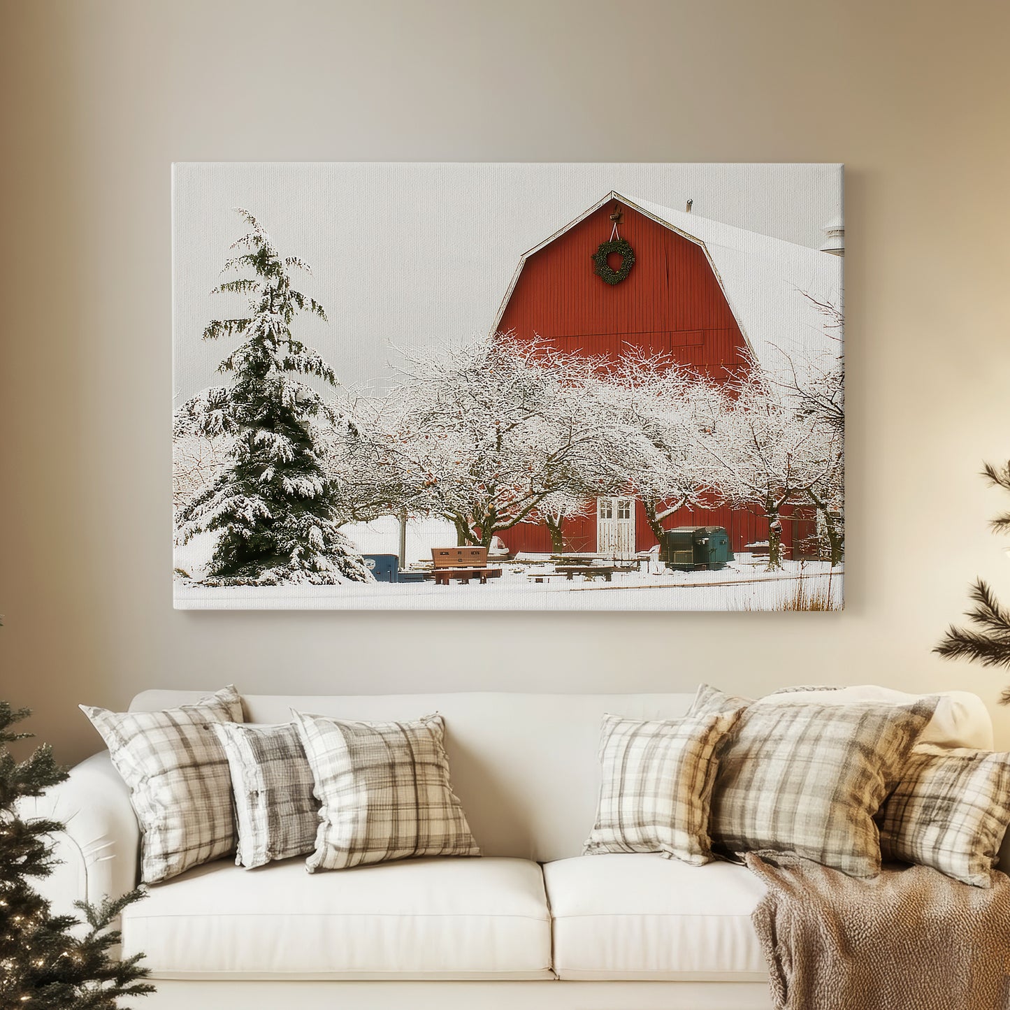 Mistletoe of Sugar Serenade - Canvas Art Print