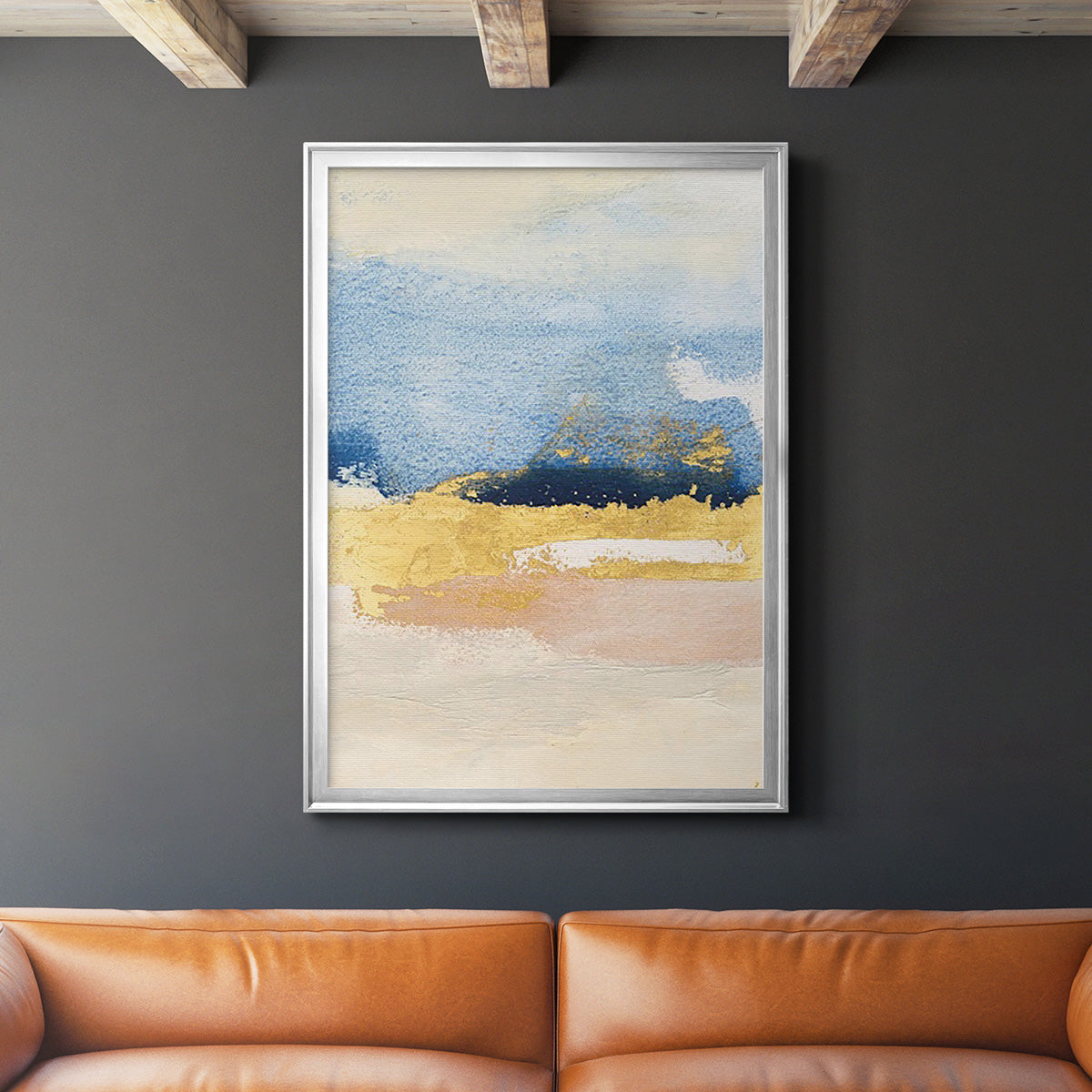 Pampa II - Modern Framed Canvas Print