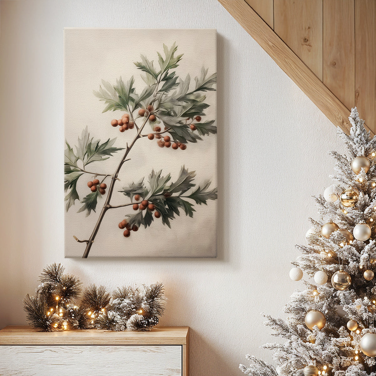 Gilded Blessing - Canvas Art Print