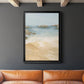 Tranquil Beach I - Modern Framed Canvas Print