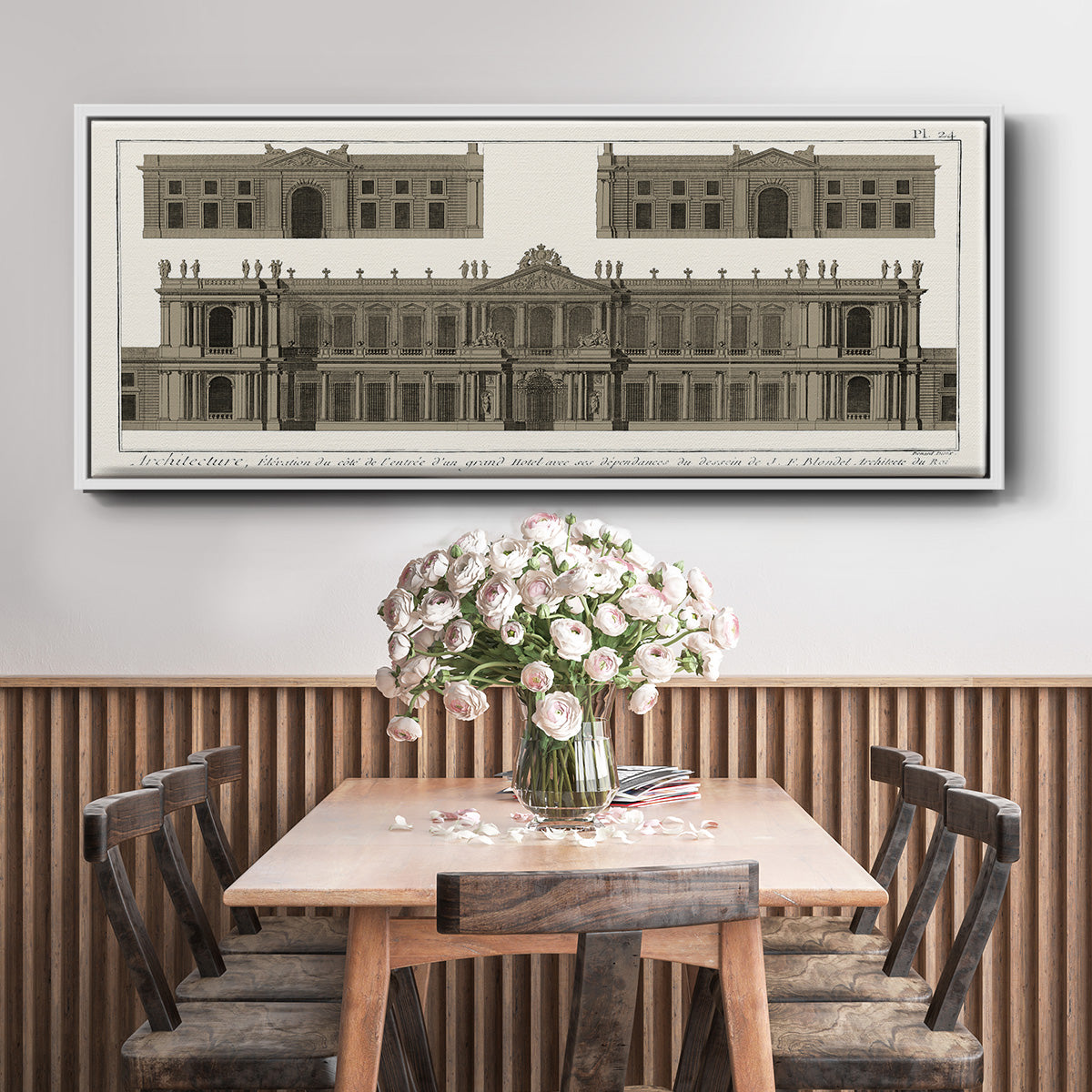 Buildings & Facades I - Floater Framed Canvas Print