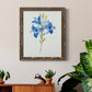 Blue Blossom Botanical III - Premium Canvas Framed in Barnwood - Ready to Hang