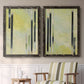 Neutral Assemblage I - Premium Framed Canvas 2 Piece Set - Ready to Hang