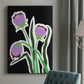 Pop Flowers II Premium Gallery Wrapped Canvas - Ready to Hang