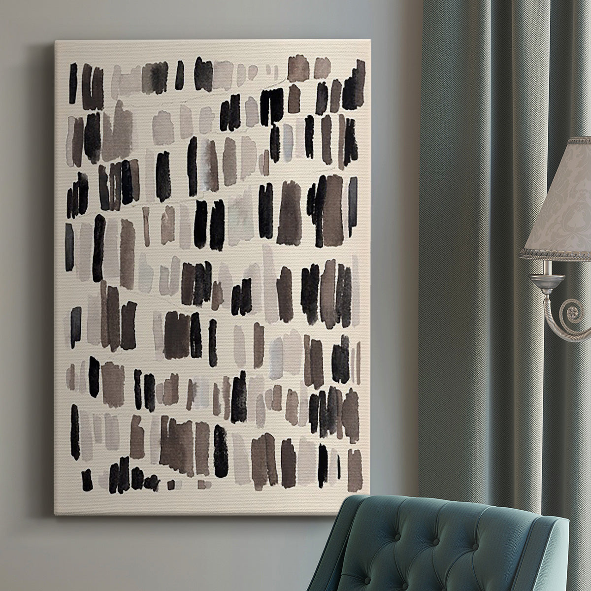 Chalk and Flint I - Canvas Art Print