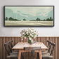 Farmland Study III - Floater Framed Canvas Print