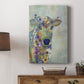 Fantastic Florals Cow - Canvas Art Print
