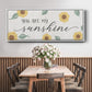 You Are My Sunshine - Floater Framed Canvas Print