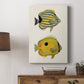 Yellow & Grey Fish III - Canvas Art Print