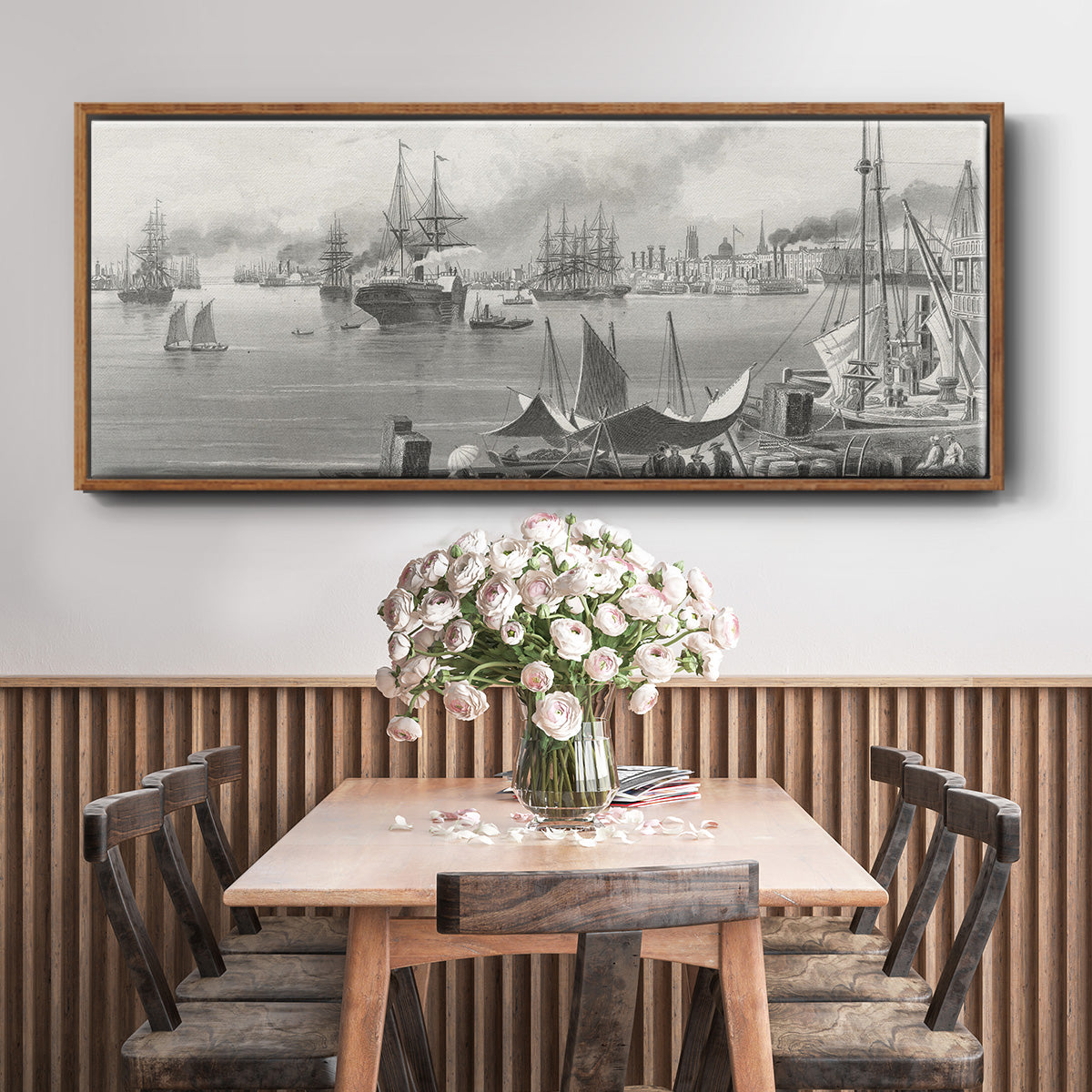 New Orleans - Floater Framed Canvas Print