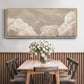 Painted Clouds II - Floater Framed Canvas Print