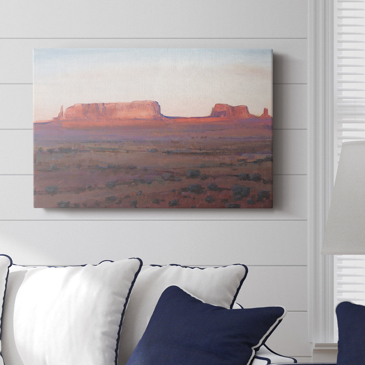 Red Rocks at Dusk I - Canvas Art Print