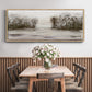 Near Graham Mountain - Floater Framed Canvas Print