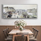 The Pont Neuf, 1872 - Floater Framed Canvas Print