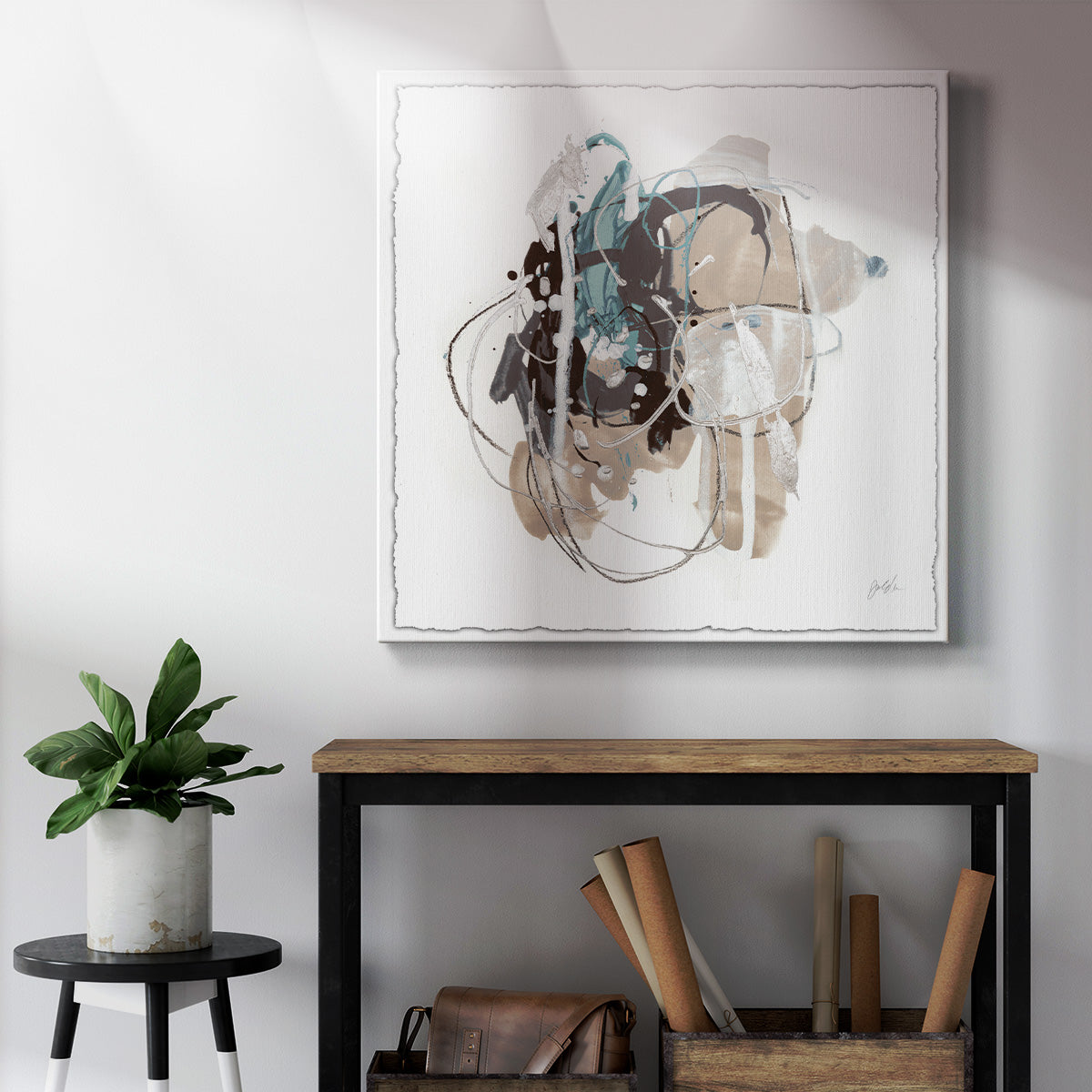 Tranquil Marks IV - Canvas Art Print