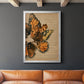 Winged Wreath I - Modern Framed Canvas Print