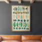 Semi Stack III - Modern Framed Canvas Print