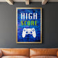 It's Game On I - Modern Framed Canvas Print