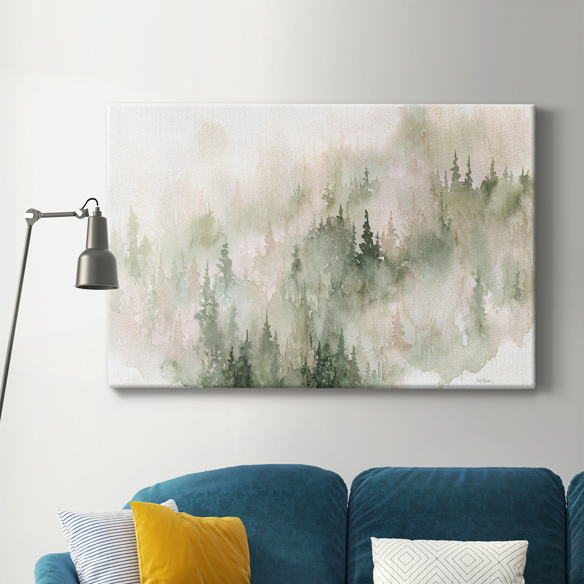 Misty Mountain Sides - Canvas Art Print