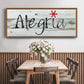 Alegria - Floater Framed Canvas Print