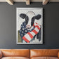 American Cow I - Modern Framed Canvas Print