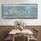 Family First - Floater Framed Canvas Print