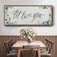 Let Love Grow - Floater Framed Canvas Print