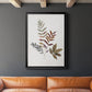 Autumn Leaves III - Modern Framed Canvas Print