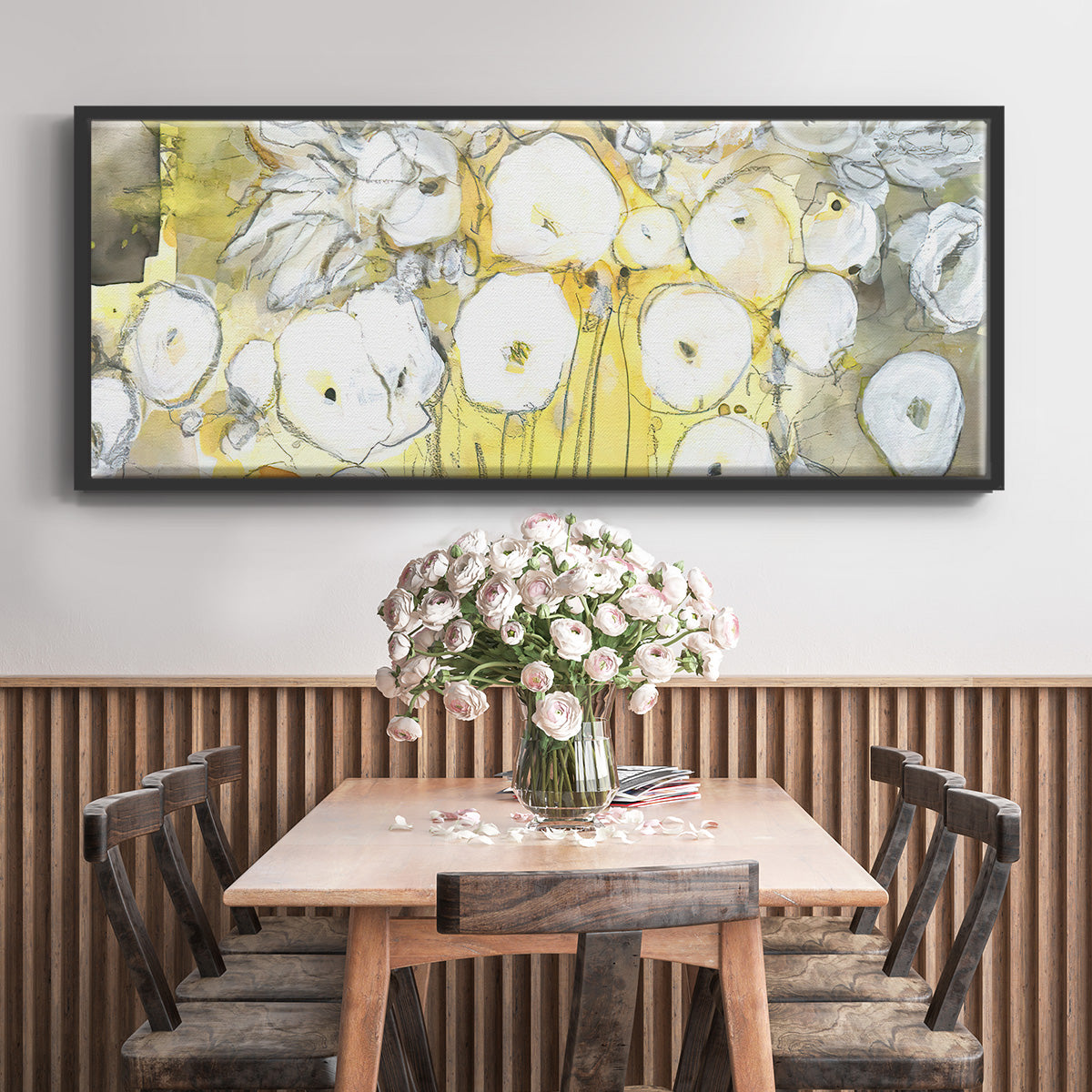 Heirloom Treasure II - Floater Framed Canvas Print