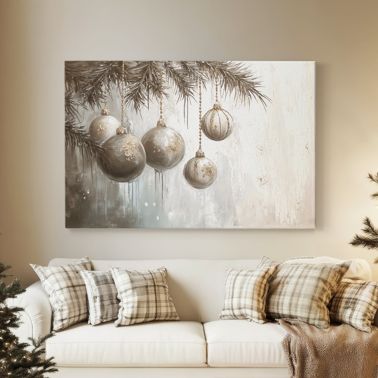 Manger of Silver Blessing - Canvas Art Print