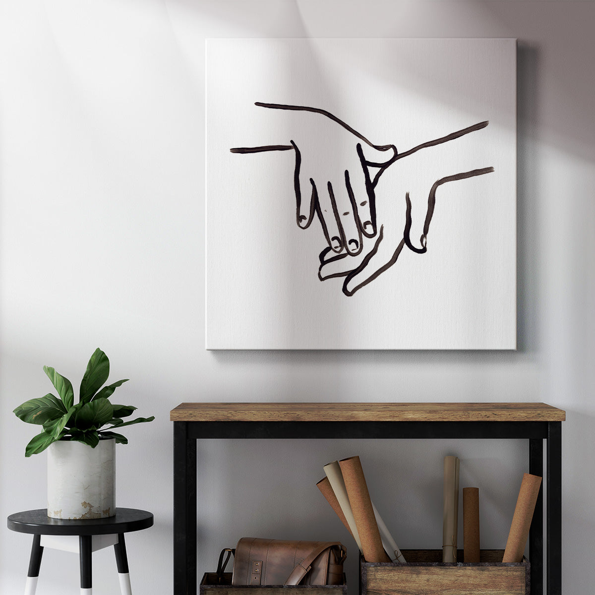 Hand Study III-Premium Gallery Wrapped Canvas - Ready to Hang