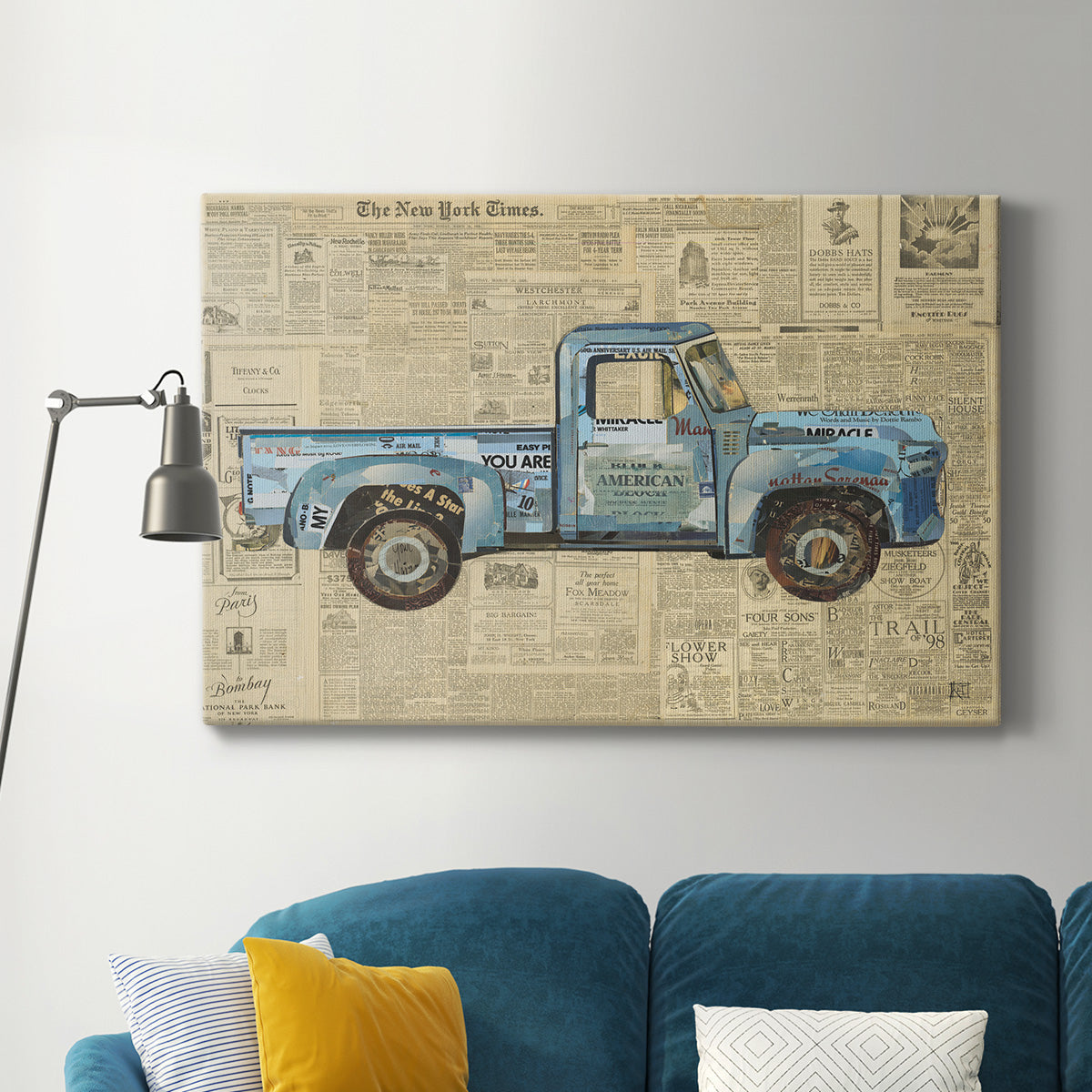 George’s ’53 Ford Premium Gallery Wrapped Canvas - Ready to Hang