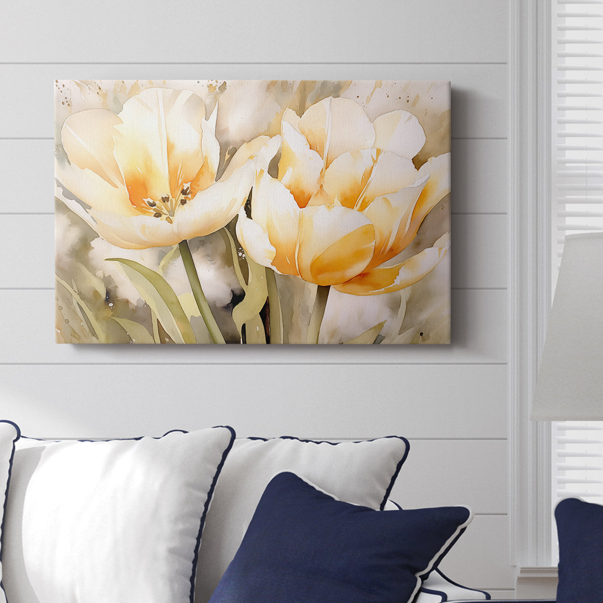 Floral Watercolor XXVI - Canvas Art Print