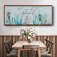 Seahorses and Coral - Floater Framed Canvas Print