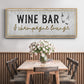 Champagne Lounge - Floater Framed Canvas Print