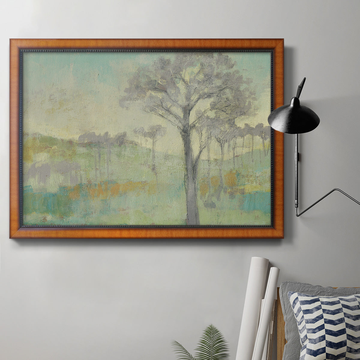 Tree Stand I Premium Framed Canvas- Ready to Hang