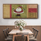 Holiday Santa - Floater Framed Canvas Print