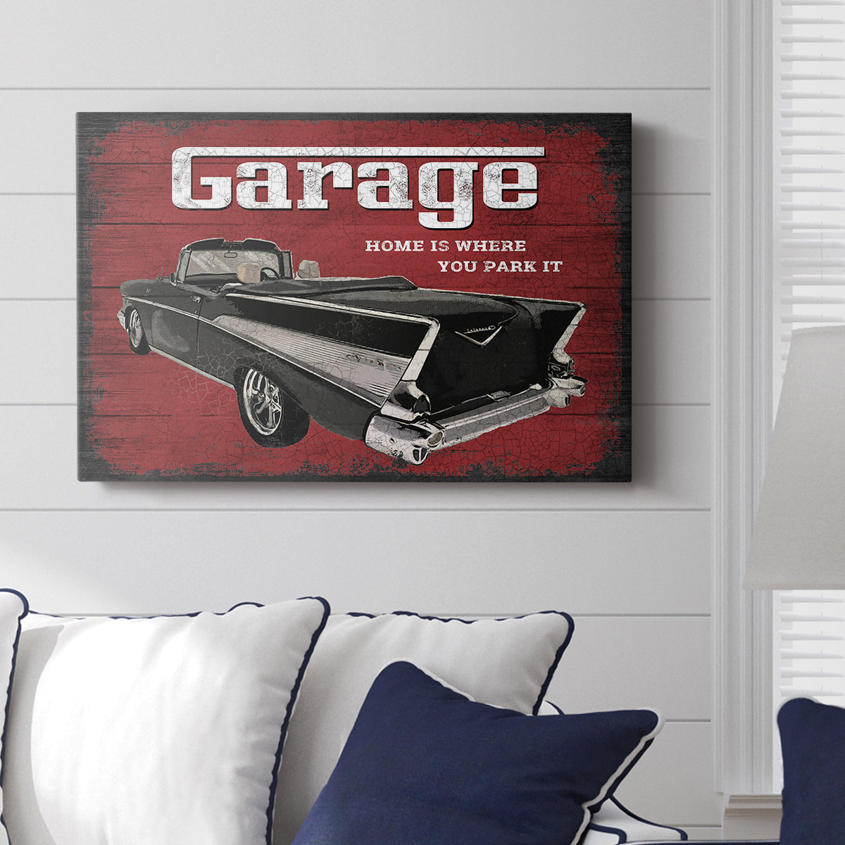 The Garage - Canvas Art Print
