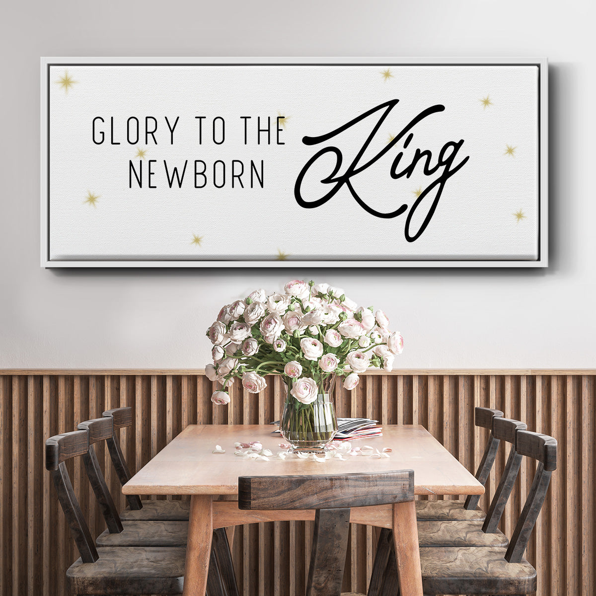 Glory - Floater Framed Canvas Print