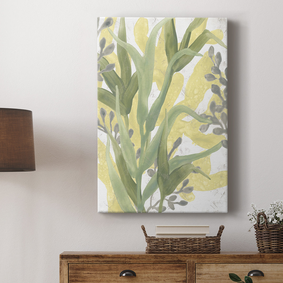 Sea Grass Fresco II - Canvas Art Print