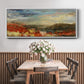Landscape Study - Floater Framed Canvas Print