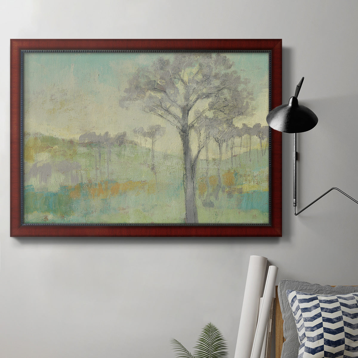 Tree Stand I Premium Framed Canvas- Ready to Hang