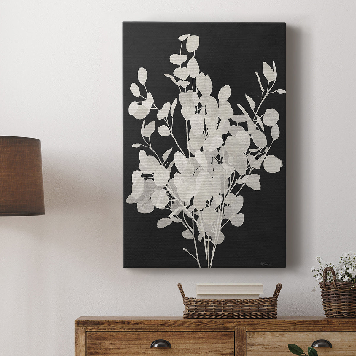 Misty Branches II - Canvas Art Print