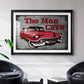 The Man Cave - Modern Framed Art Print