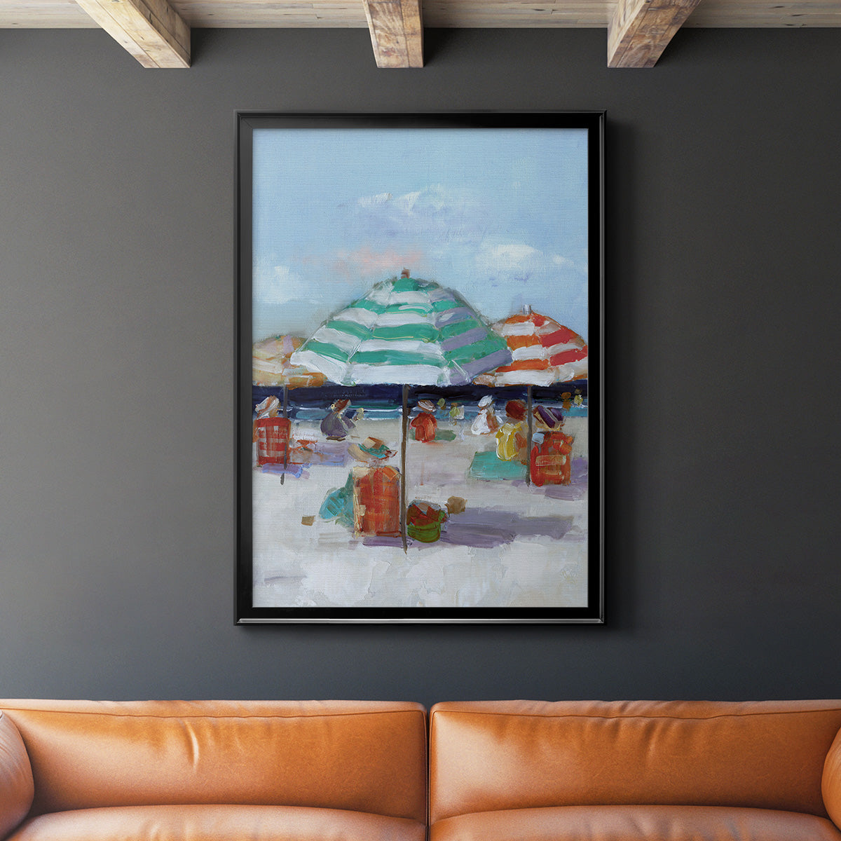 A Day Dream I - Modern Framed Canvas Print