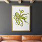 Octopus - Modern Framed Canvas Print