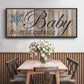Baby It's Cold - Floater Framed Canvas Print