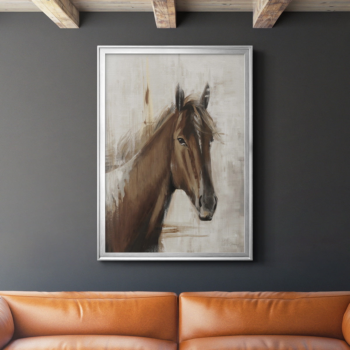 Free Spirit - Modern Framed Canvas Print