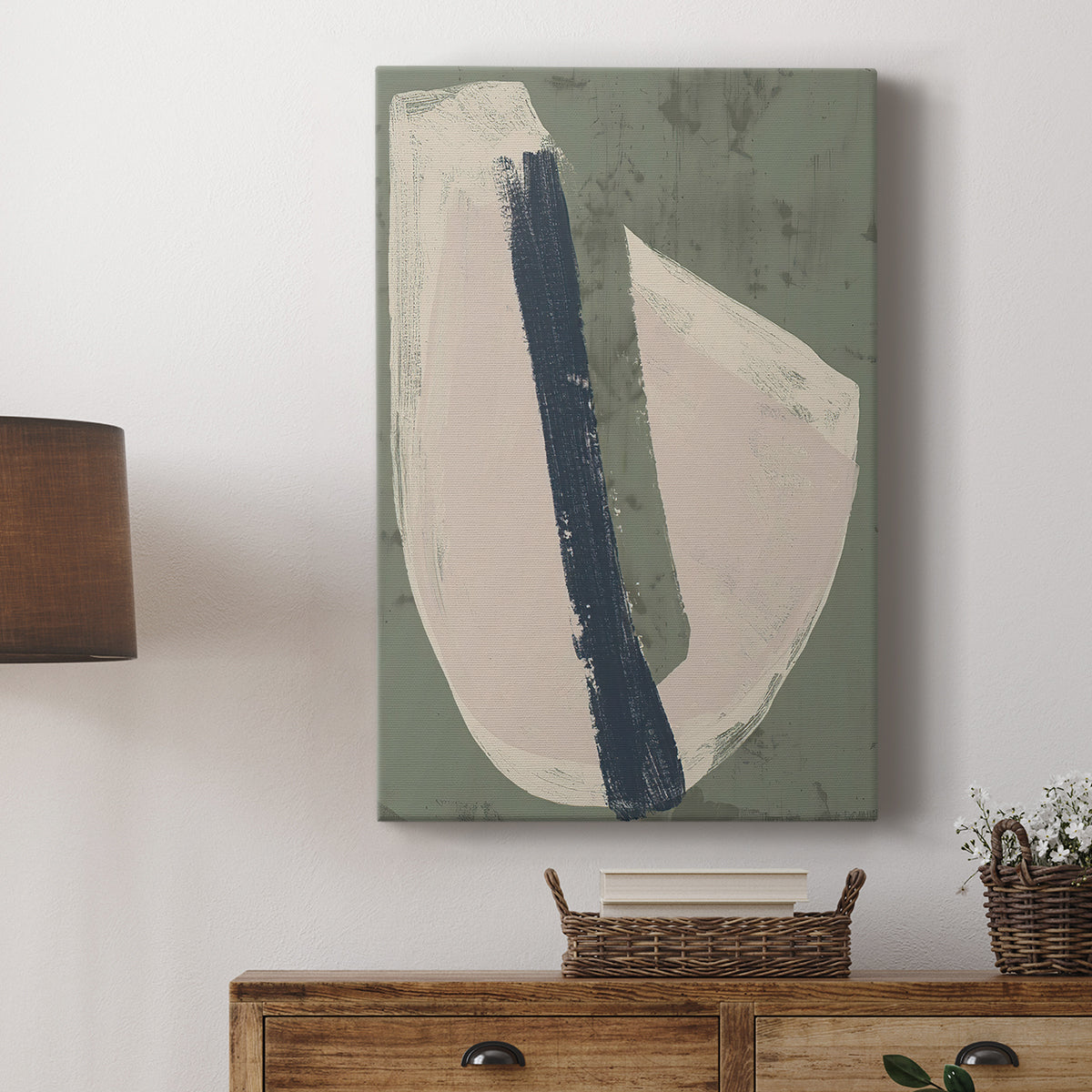 Paper Slice IV - Canvas Art Print